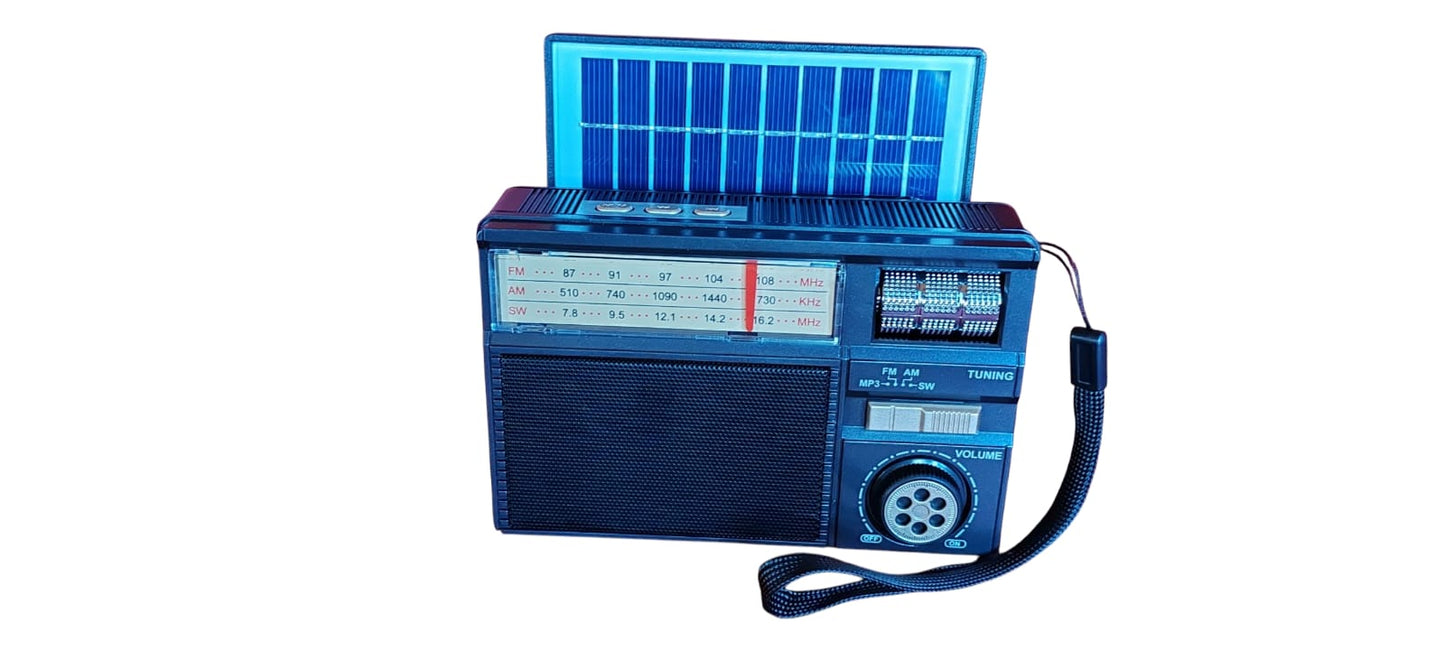 📻 Radio Portátil Solar MEIER MD-979S